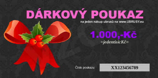 Dárkové poukazy