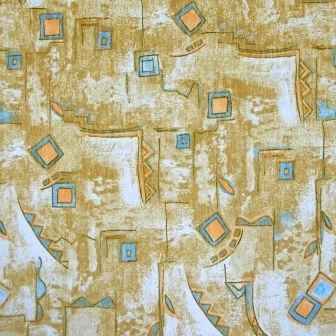 Ubrus olivová geometrie TC6552-1