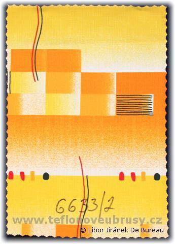 Ubrus oranžovo žlutý TC6633-2